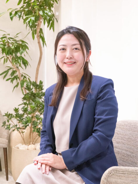 日本橋レジデンスサロン　店長の前野美里さん