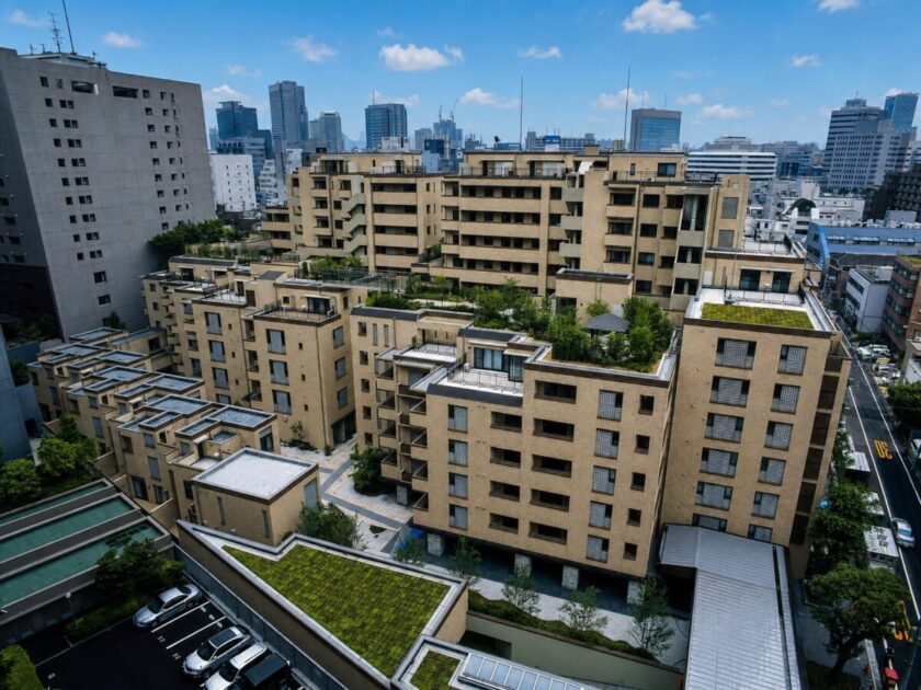 江戸川アパートメント俯瞰